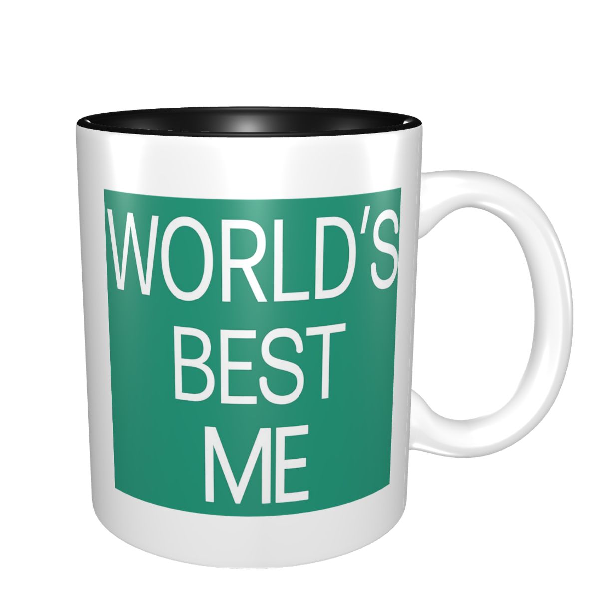 Coffee Tea Me - World's Best Me Tasse, lustige Keramik-Kaffeetassen,