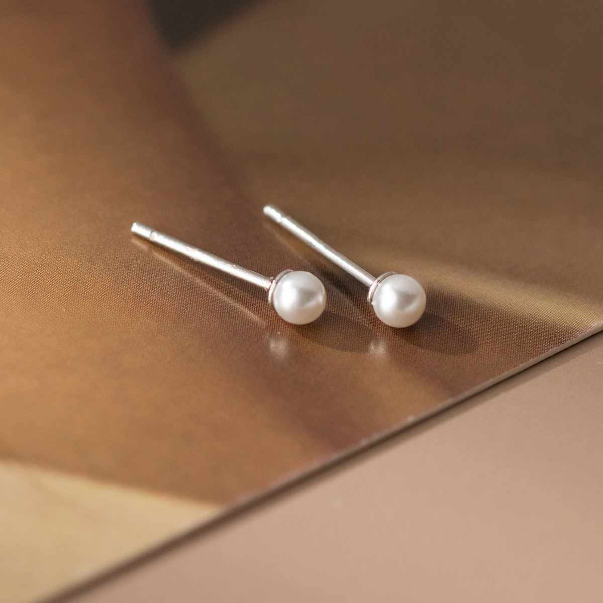 Coffee Tea Or Me - 100% authentische Silber Ohr stecker runde