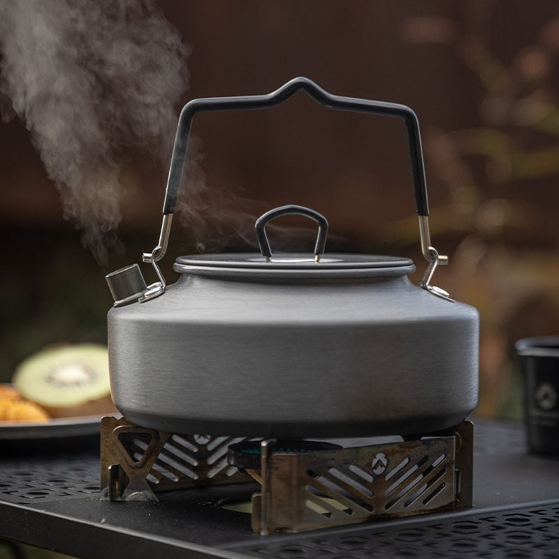 Coffee Tea Equipment - S2000 Campingkessel für Outdoor-Kochen, Wasserkochen, Tee-