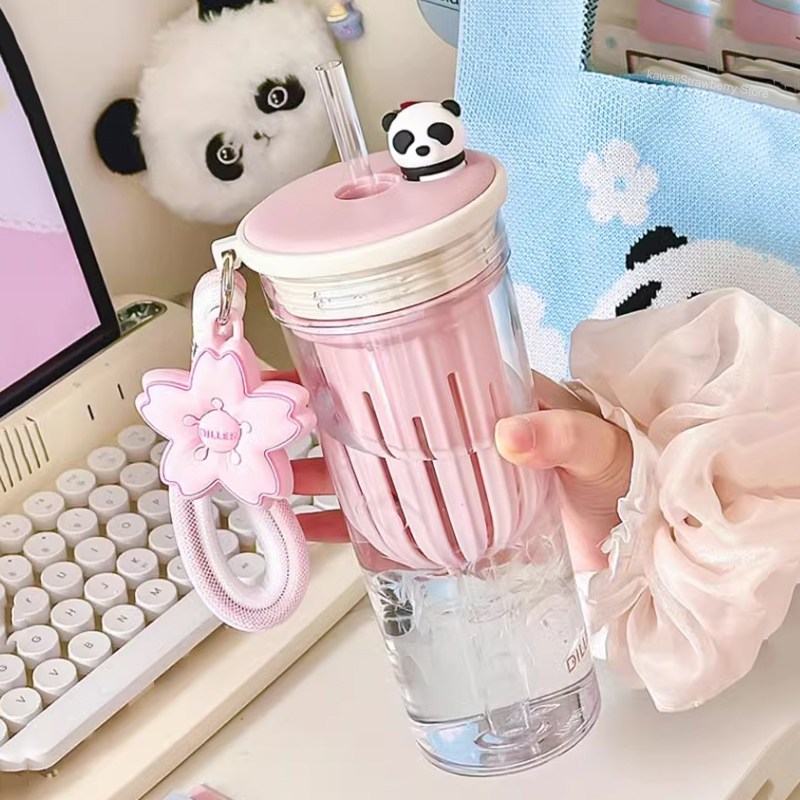 Coffee Tea Equipment - 650 ml Kawaii Wasserflasche mit Filter
