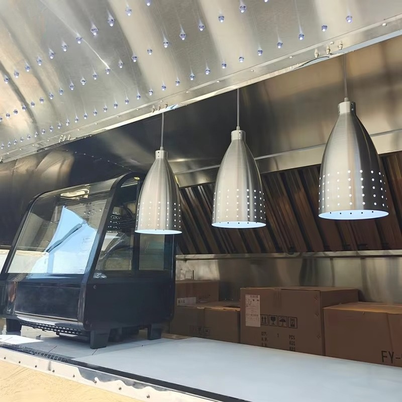 Coffee Tea Equipment - Food Truck Anhänger Mobiles Restaurant Bubble