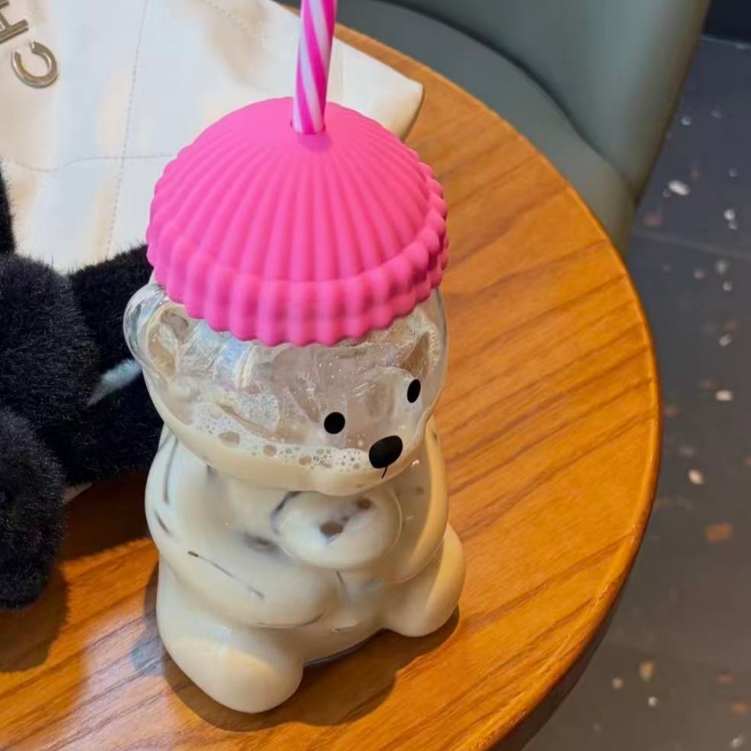 Bk Bärenförmiger Glas-Trinkbec – Coffee Tea Shop Bewertung und Preis