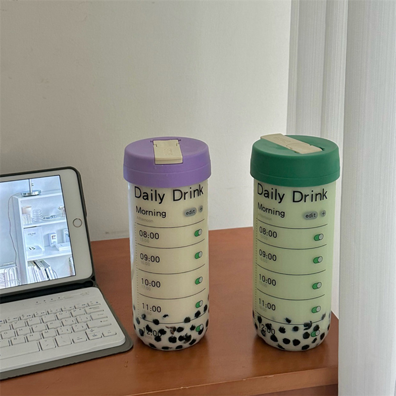Glas Wasser flasche mit Zeit m – Coffee Tea Equipment Bewertung und Preis