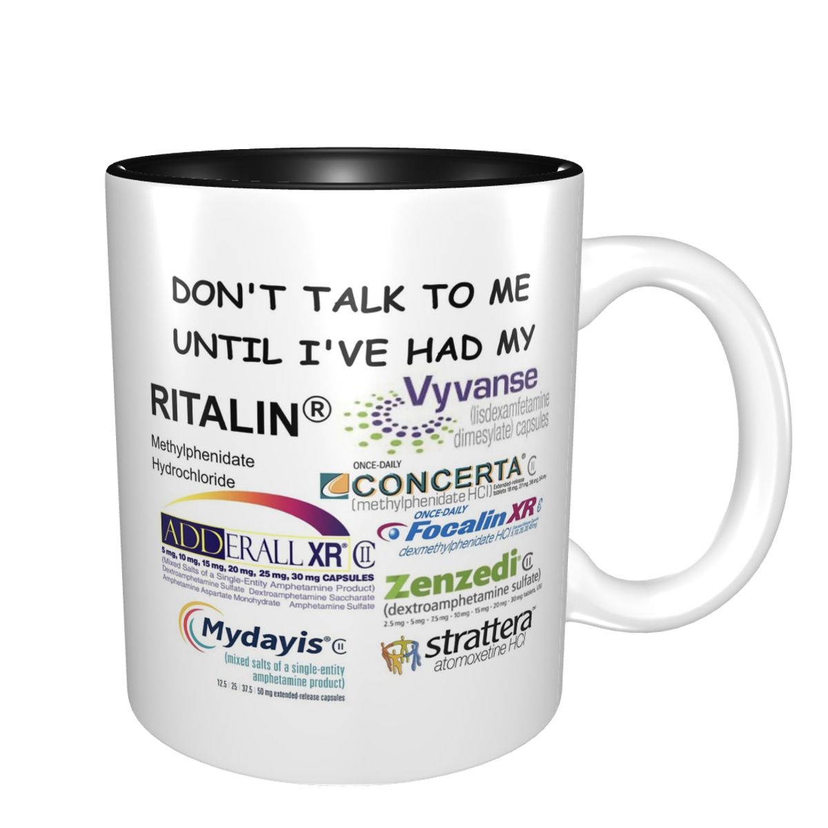 Tasse mit Aufschrift „Don't Ta – Coffee Tea Me Bewertung und Preis