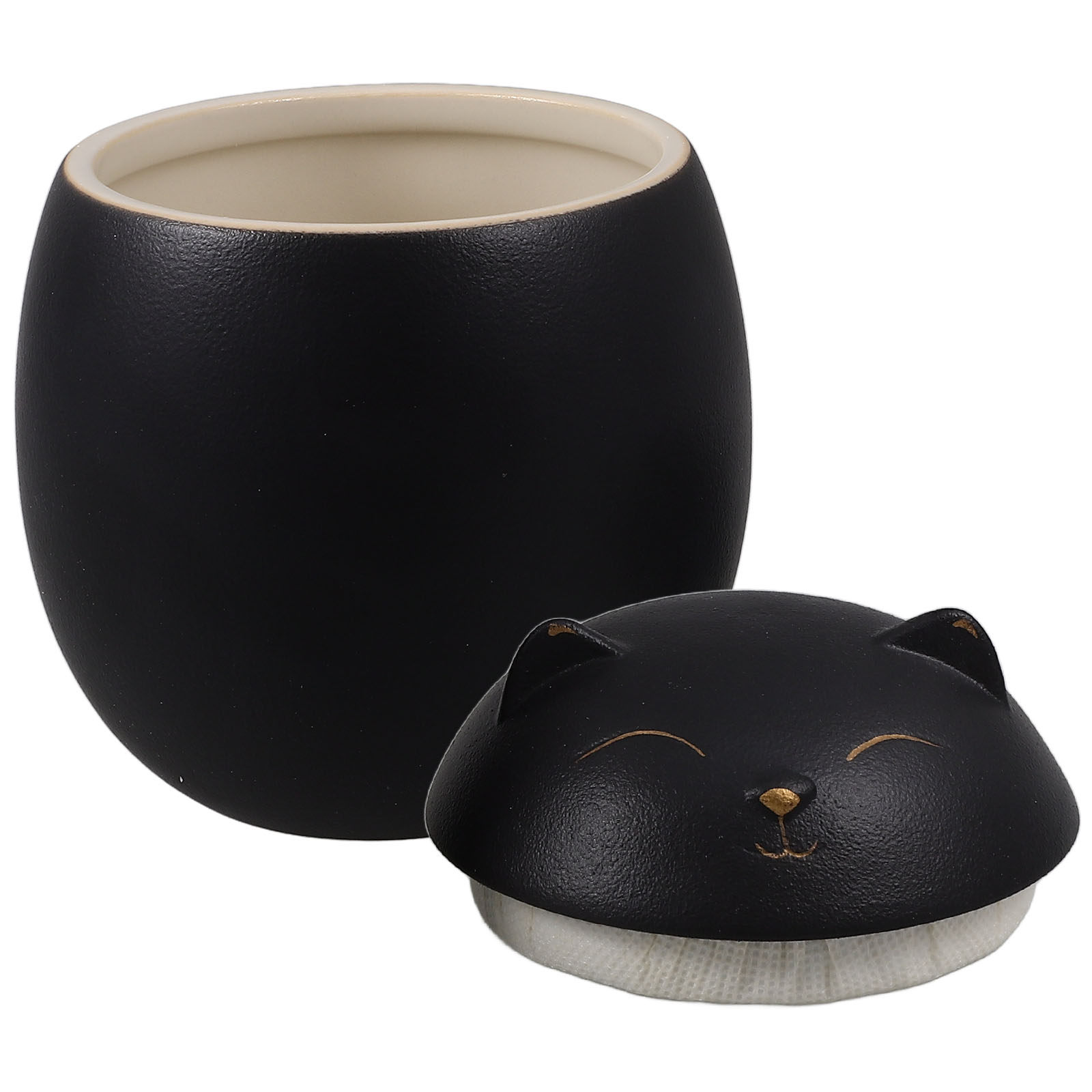 Keramik-Teedose in Katzenform  – Coffee Tea Leaf And Bean Bewertung und Preis
