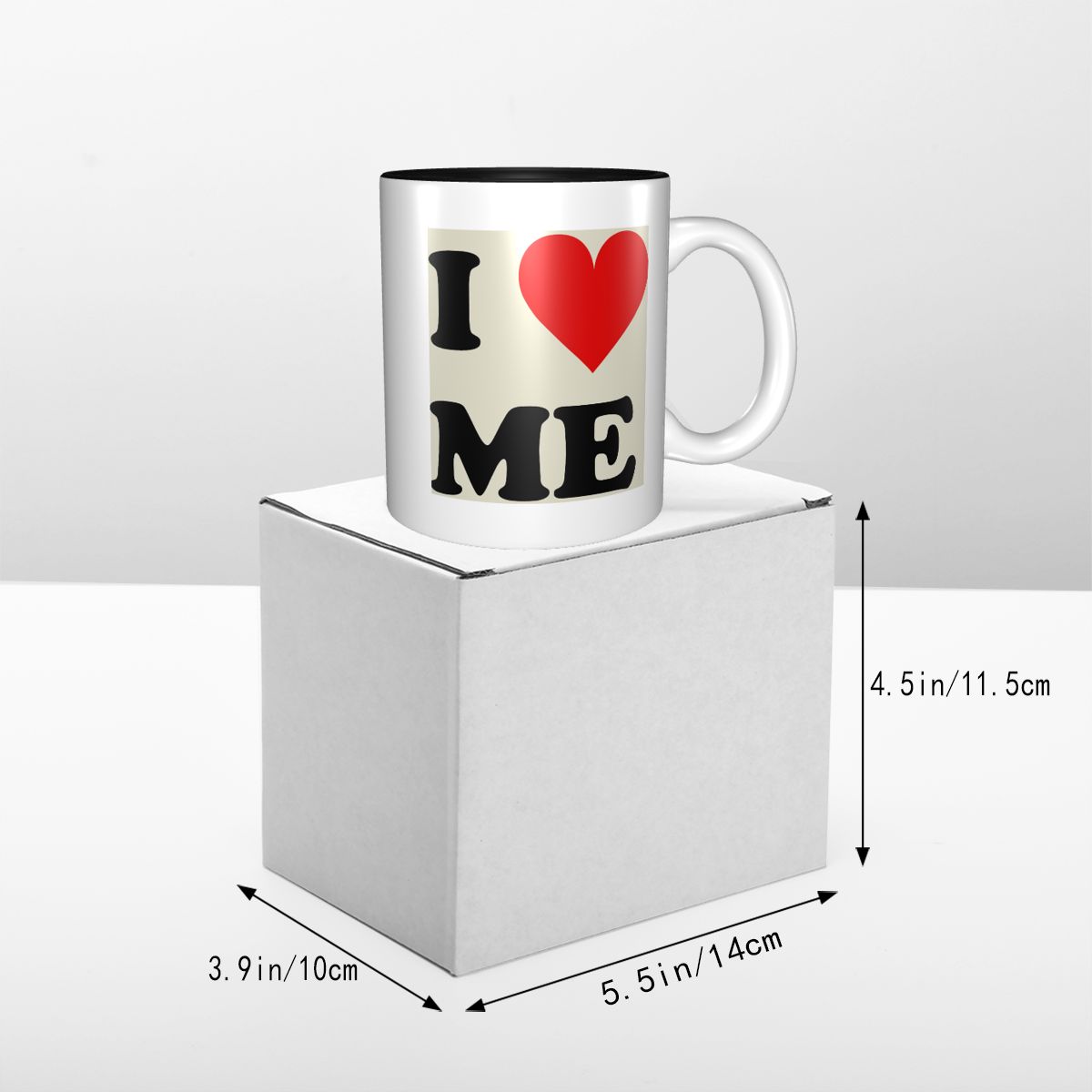 I Love Me Herz-Tasse Lustige K – Coffee Tea Me Bewertung und Preis