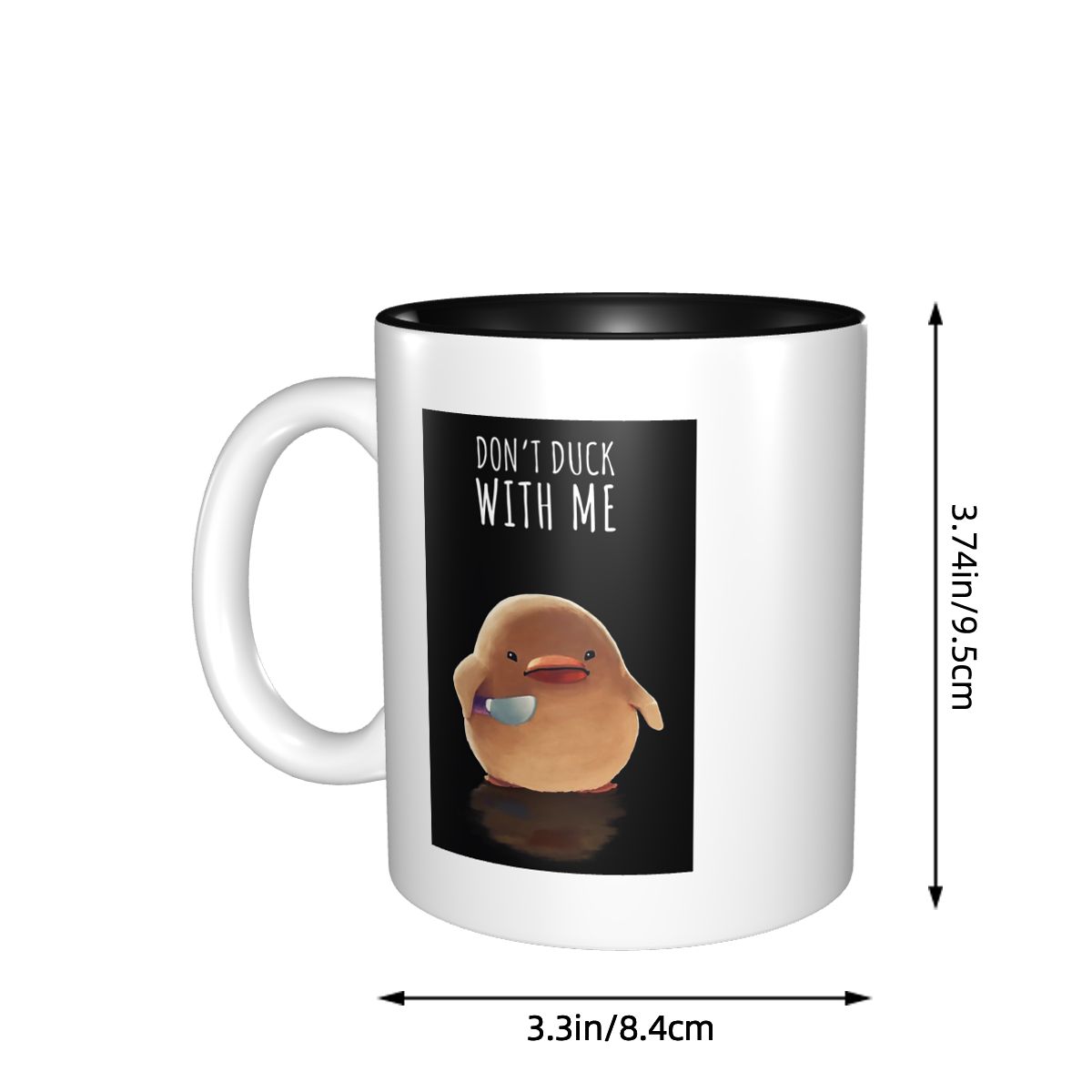 Don't Duck With Me - Meme-Tass – Coffee Tea Me Bewertung und Preis