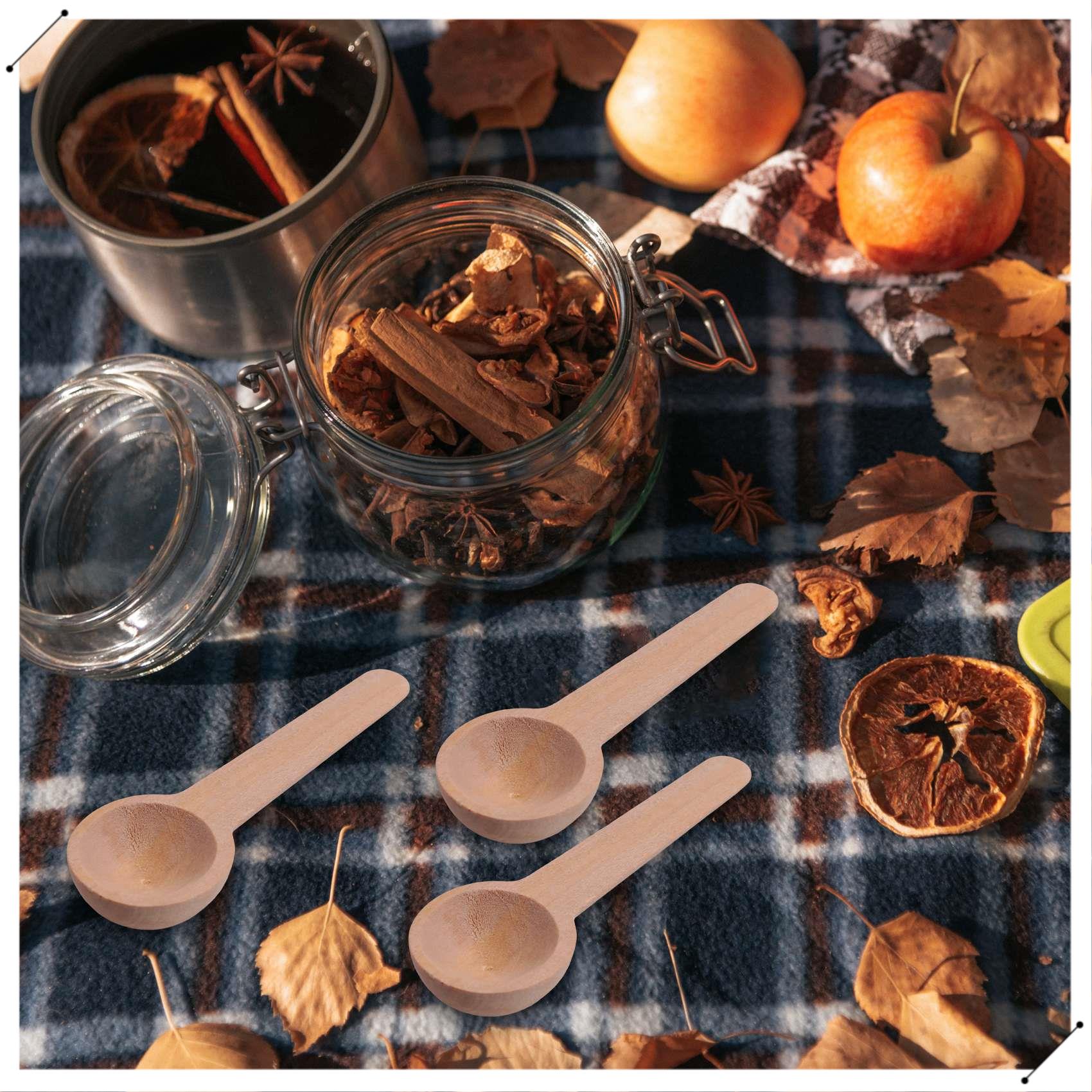 100 Stück Mini-Holzlöffel, kle – Coffee Tea Equipment Bewertung und Preis
