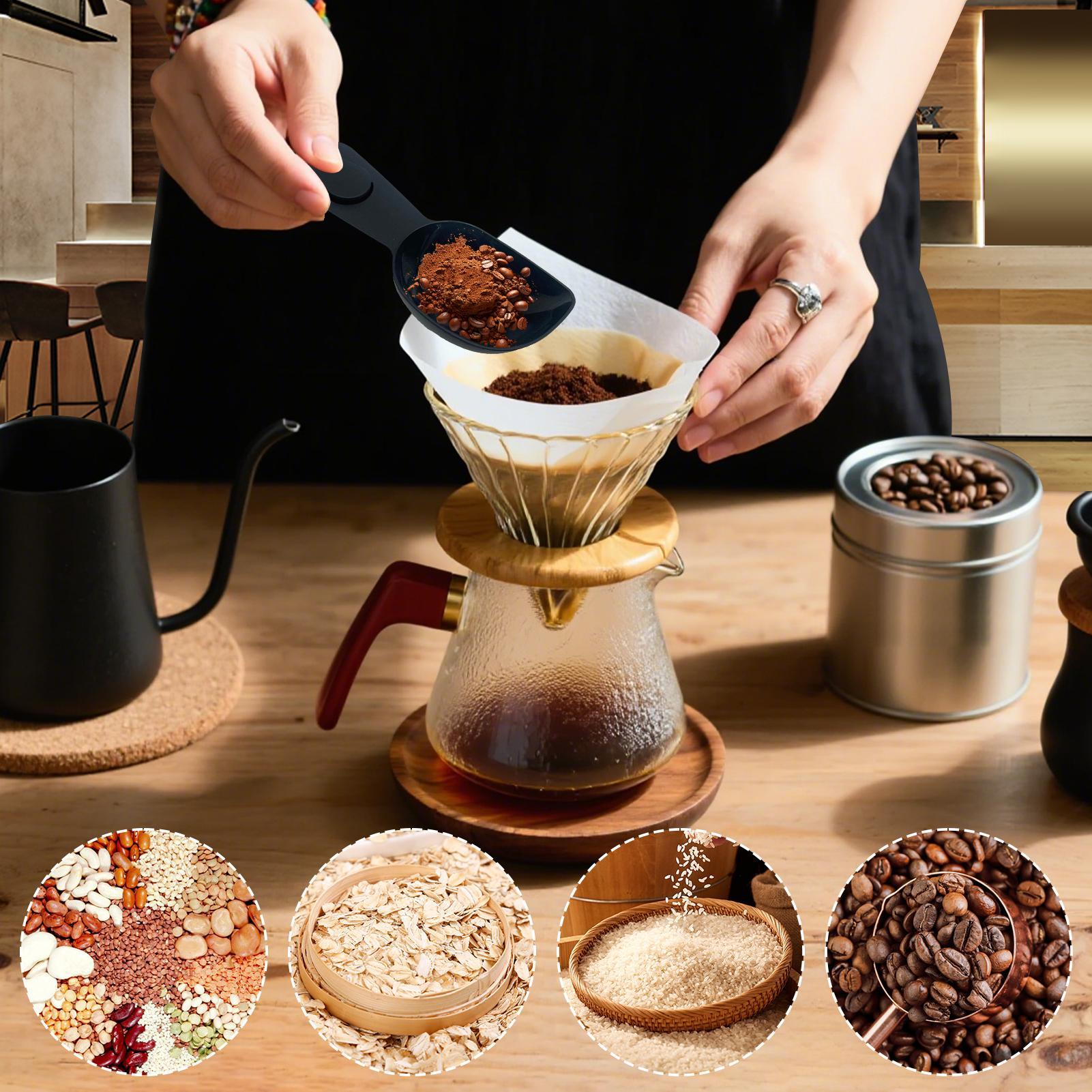 Kaffeelöffel mit Clip, Mehrzwe – Coffee Tea Leaf And Bean Bewertung und Preis