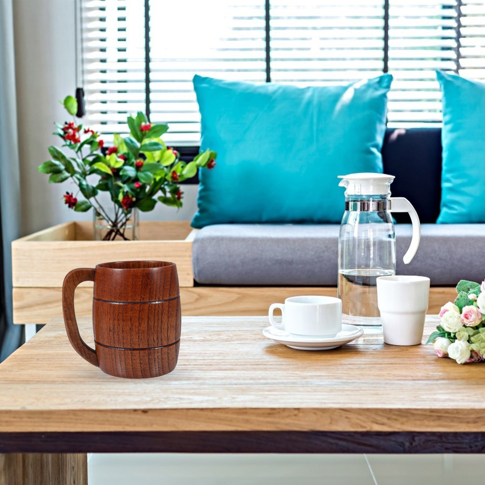 Holz-Bierkrug Kaffeetasse Wass – Coffee Tea Shop Bewertung und Preis