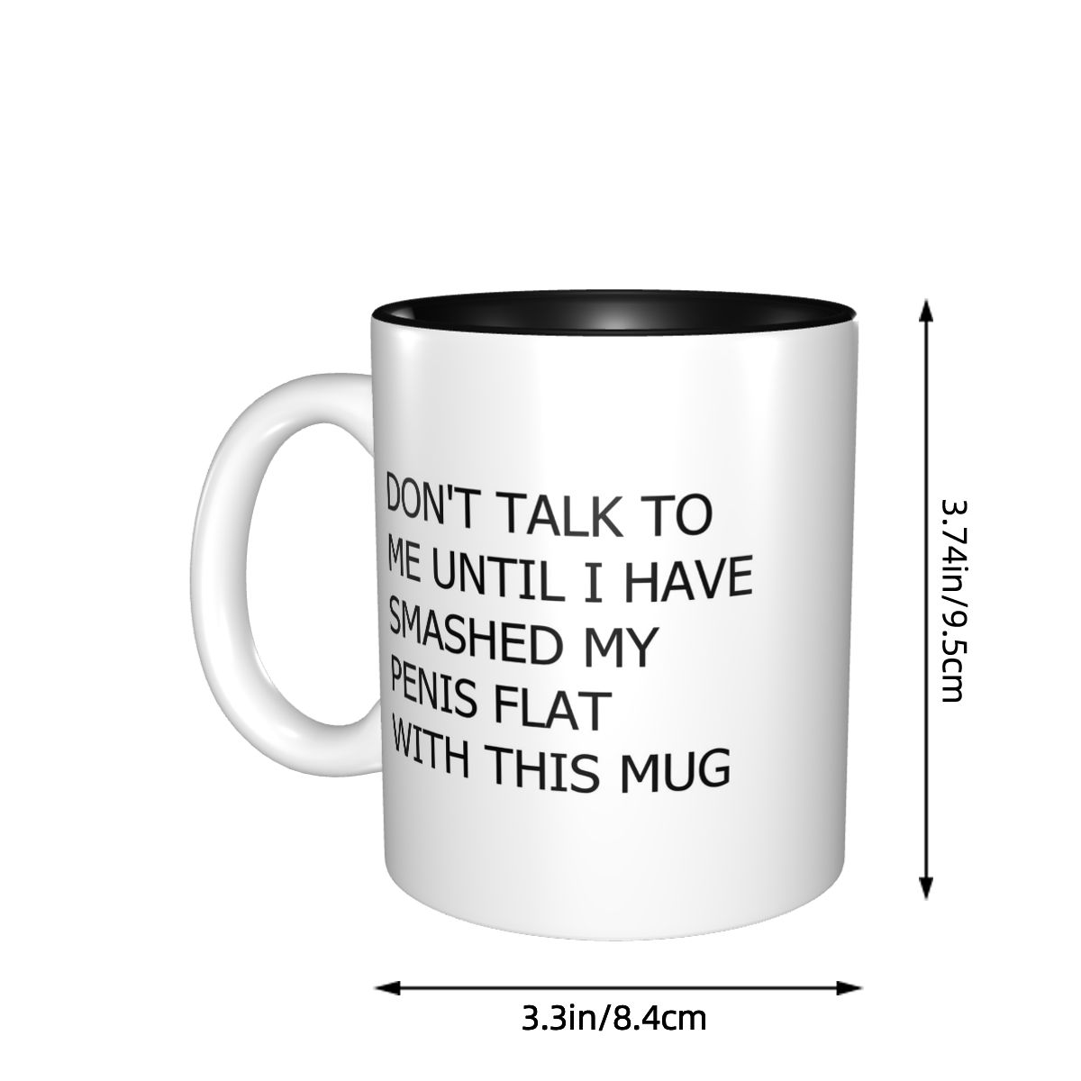 Tasse mit Aufschrift „Don't Ta – Coffee Tea Me Bewertung und Preis